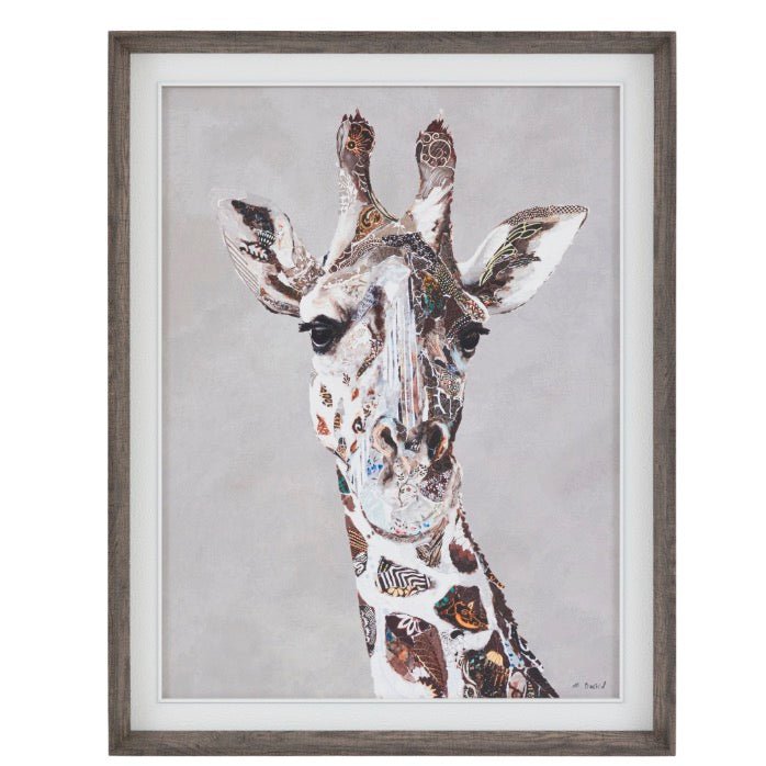 In the Wild I - Giraffe by Marie Bastid1 - Duck Barn Interiors