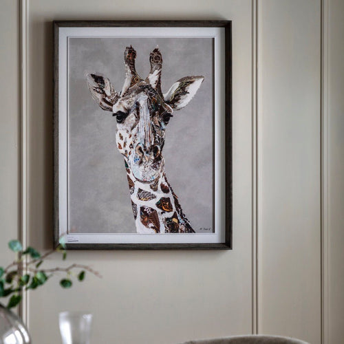 In the Wild I - Giraffe by Marie Bastid