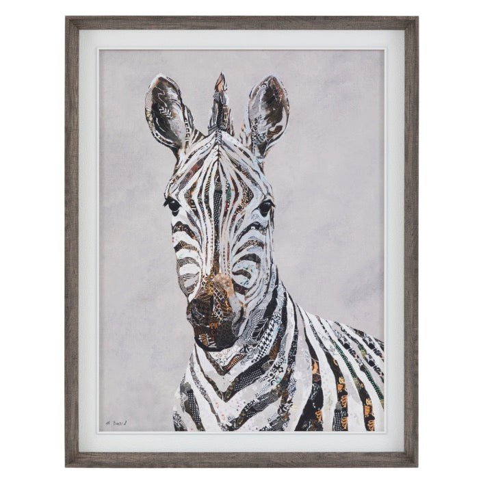 In the Wild II - Zebra by Marie Bastid1 - Duck Barn Interiors