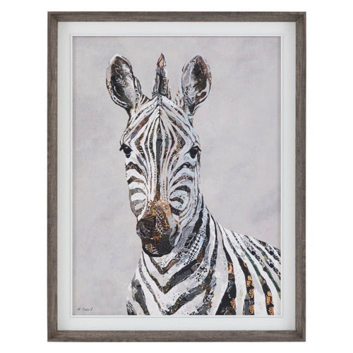 In the Wild II - Zebra by Marie Bastid