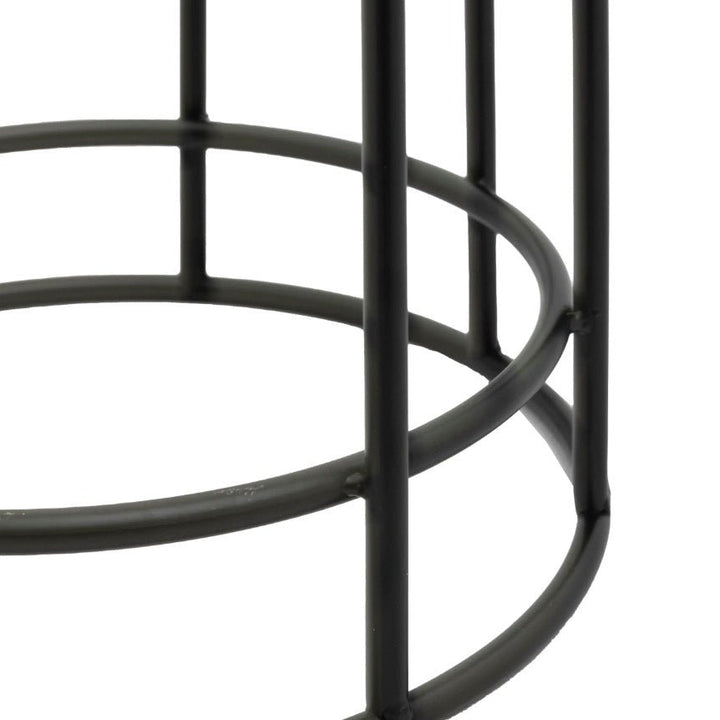 Jacob Round Metal Welly Boot Stand - Black5 - Duck Barn Interiors