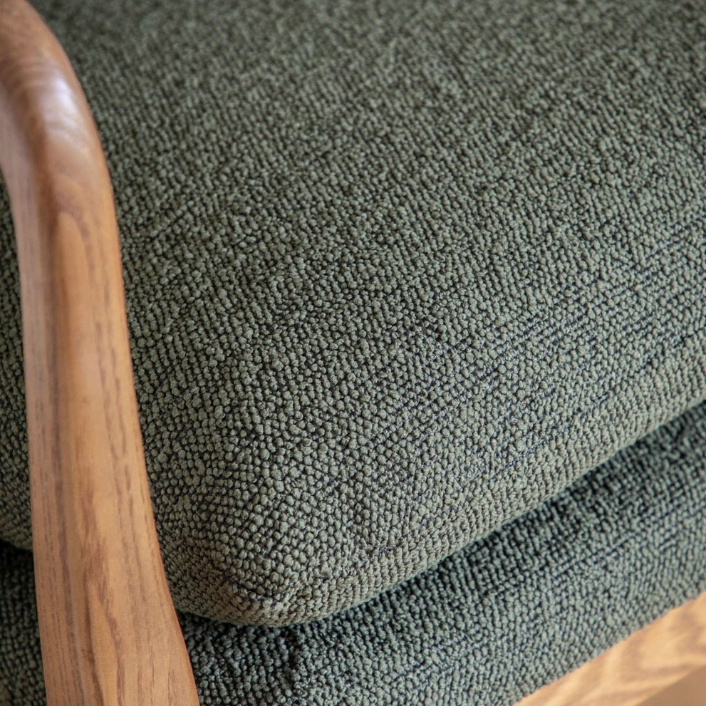 Jensen Armchair - Green2 - Duck Barn Interiors