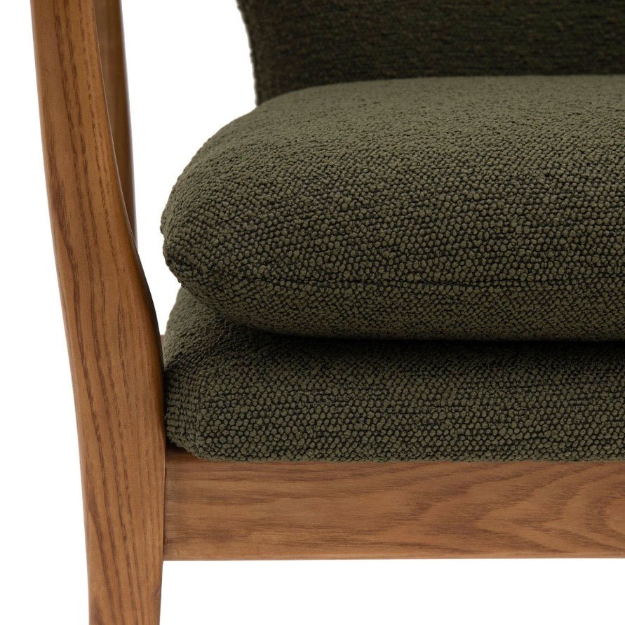 Jensen Armchair - Green9 - Duck Barn Interiors