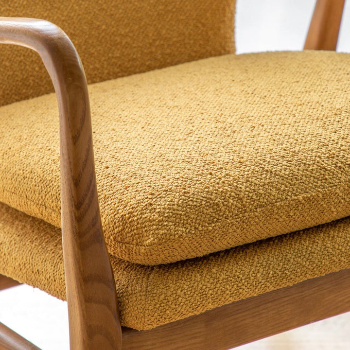 Jensen Armchair - Ochre2 - Duck Barn Interiors