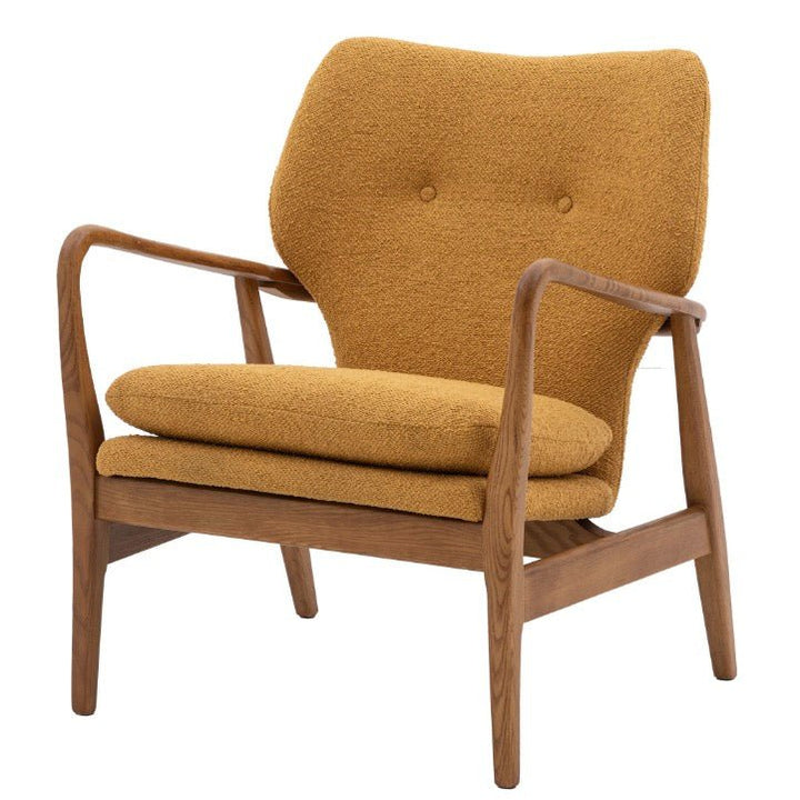 Jensen Armchair - Ochre4 - Duck Barn Interiors