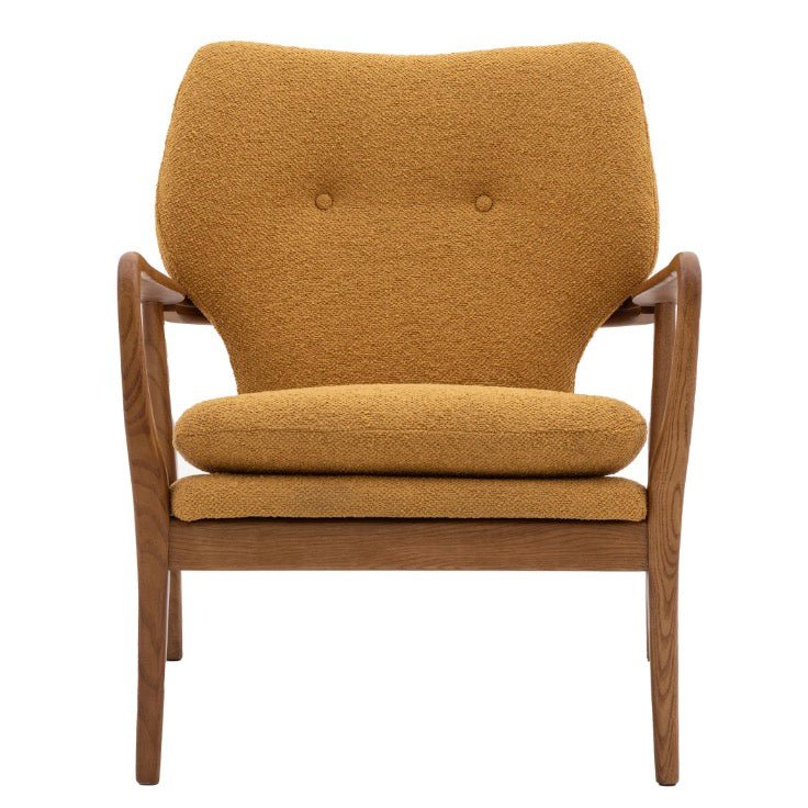 Jensen Armchair - Ochre8 - Duck Barn Interiors