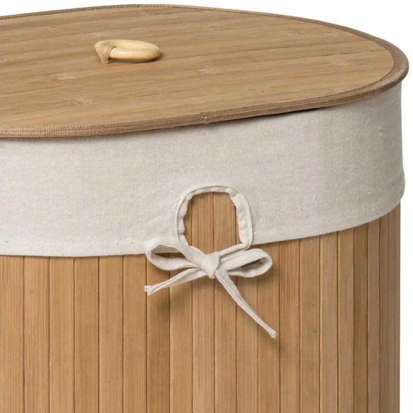Kankyo Natural Oval Laundry Hamper3 - Duck Barn Interiors