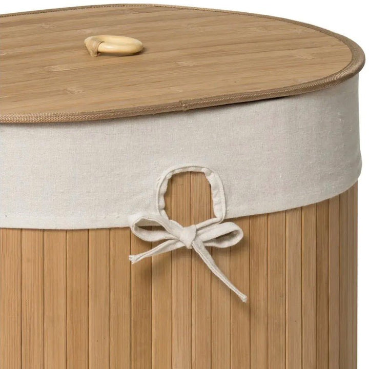Kankyo Natural Oval Laundry Hamper3 - Duck Barn Interiors