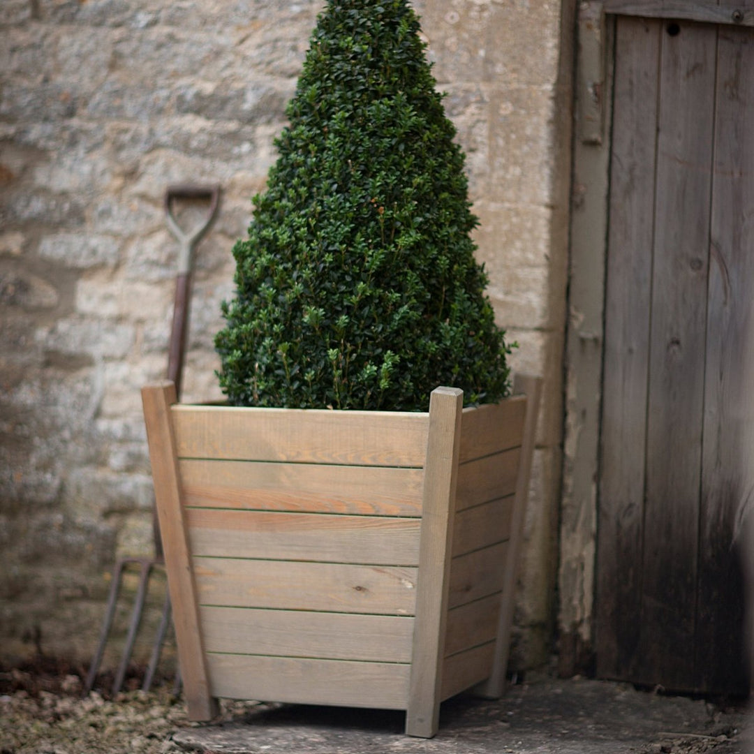 Kingham Wooden Planter3 - Duck Barn Interiors