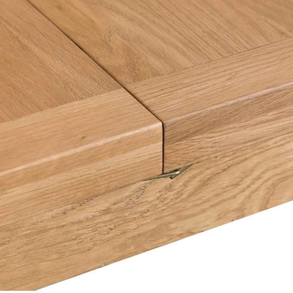 Kirdford Oak Butterfly Extending Table - 1.7m6 - Duck Barn Interiors