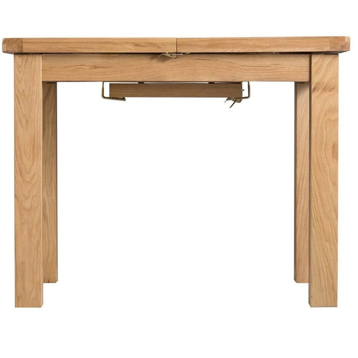 Kirdford Oak Butterfly Extending Table - 1m14 - Duck Barn Interiors