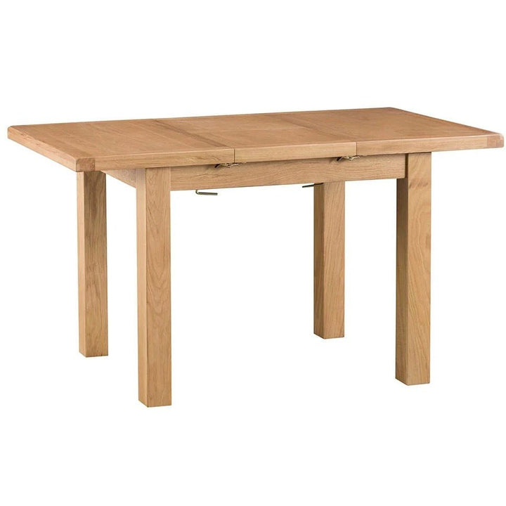 Kirdford Oak Butterfly Extending Table - 1m3 - Duck Barn Interiors