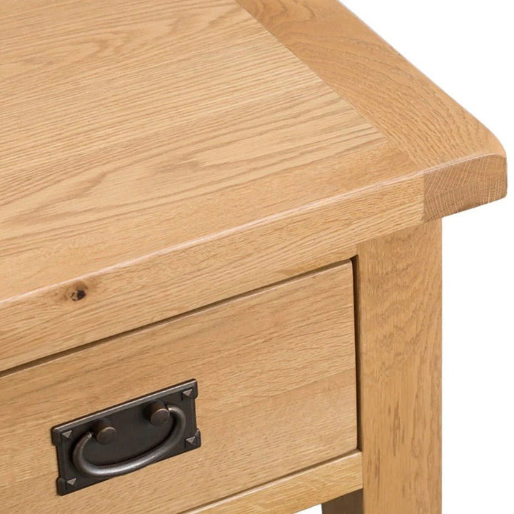 Kirdford Oak Lamp Side Table13 - Duck Barn Interiors