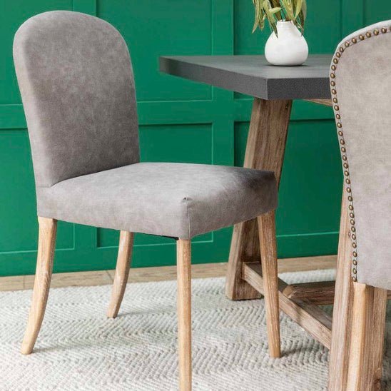 Knightcote Dining Chairs - Grey (Set of 2) - Duck Barn Interiors