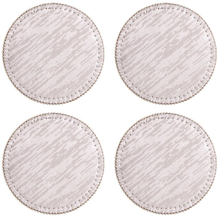Knightsbridge Set Of 4 Round Coasters1 - Duck Barn Interiors