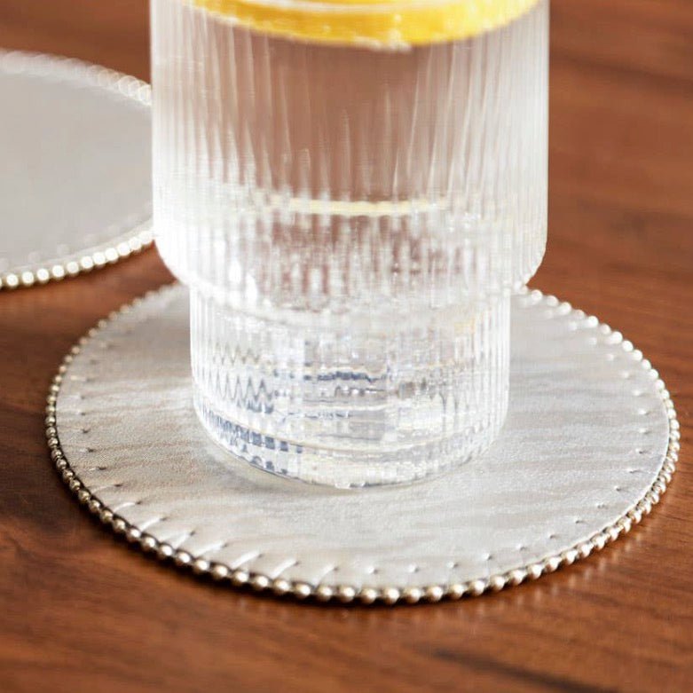 Knightsbridge Set Of 4 Round Coasters2 - Duck Barn Interiors