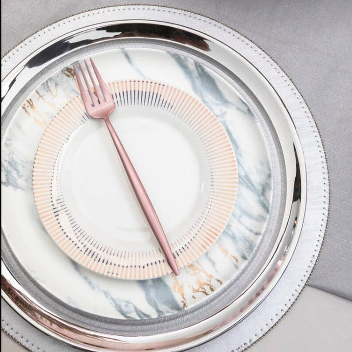 Knightsbridge Set Of 4 Round Placemats4 - Duck Barn Interiors