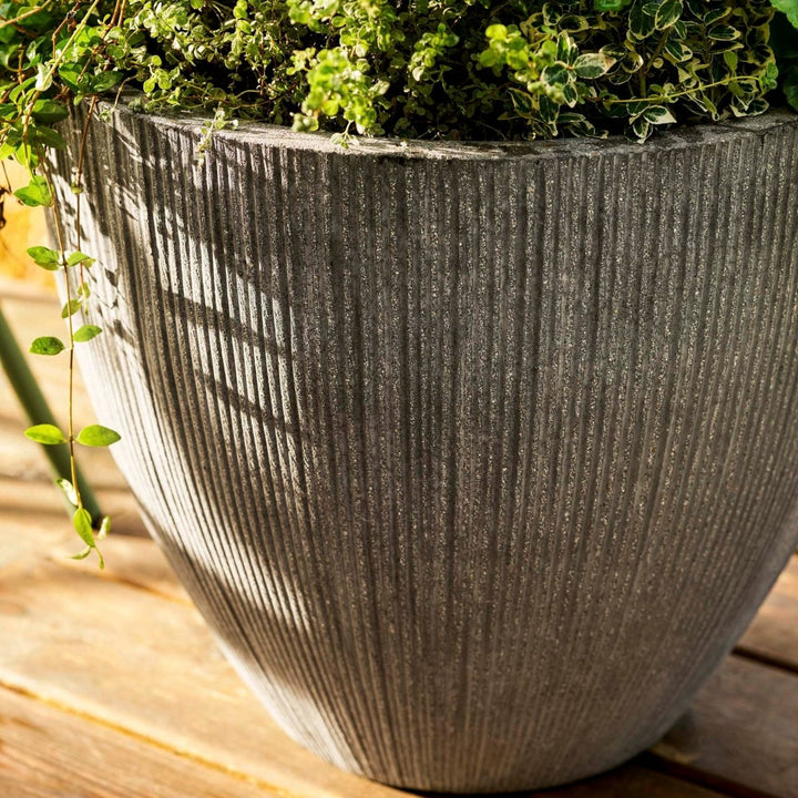 Langley Ficonstone Grey Planter3 - Duck Barn Interiors