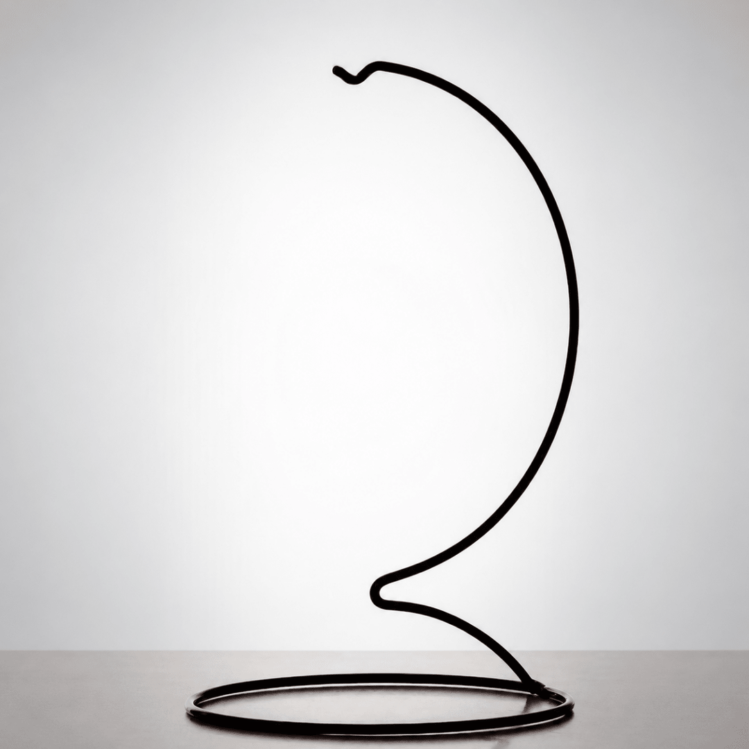 Large Black Display Stand for Glass Friendship Balls1 - Duck Barn Interiors