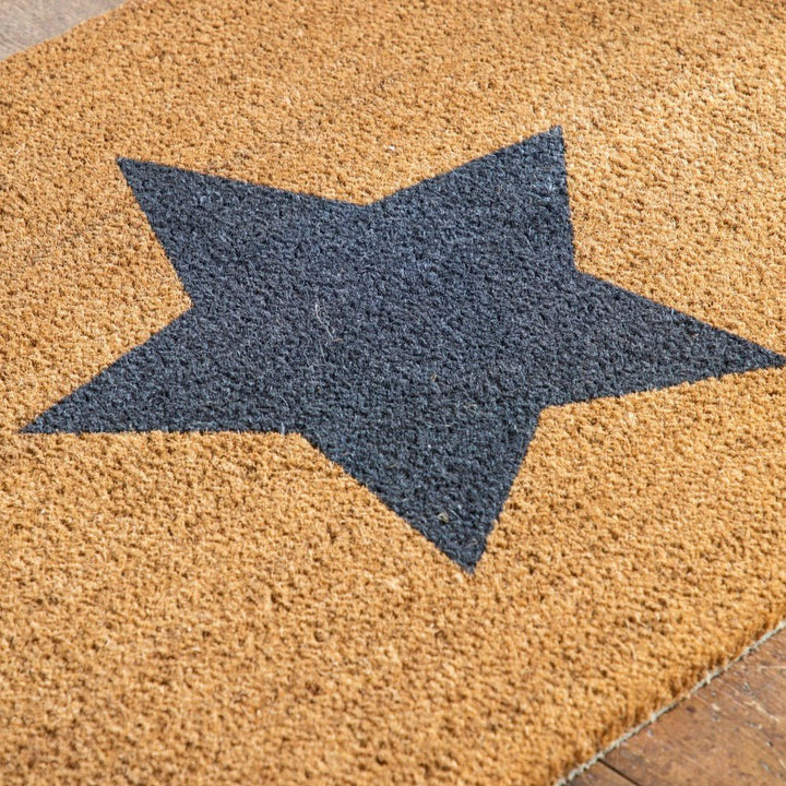 Large Star Grey Doormat4 - Duck Barn Interiors