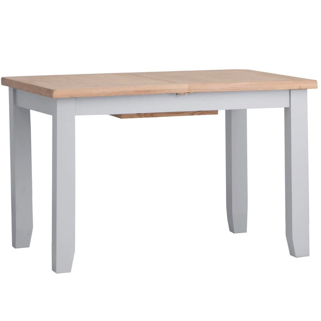 Loxhill Grey 1.2m Butterfly Extending Dining Table1 - Duck Barn Interiors