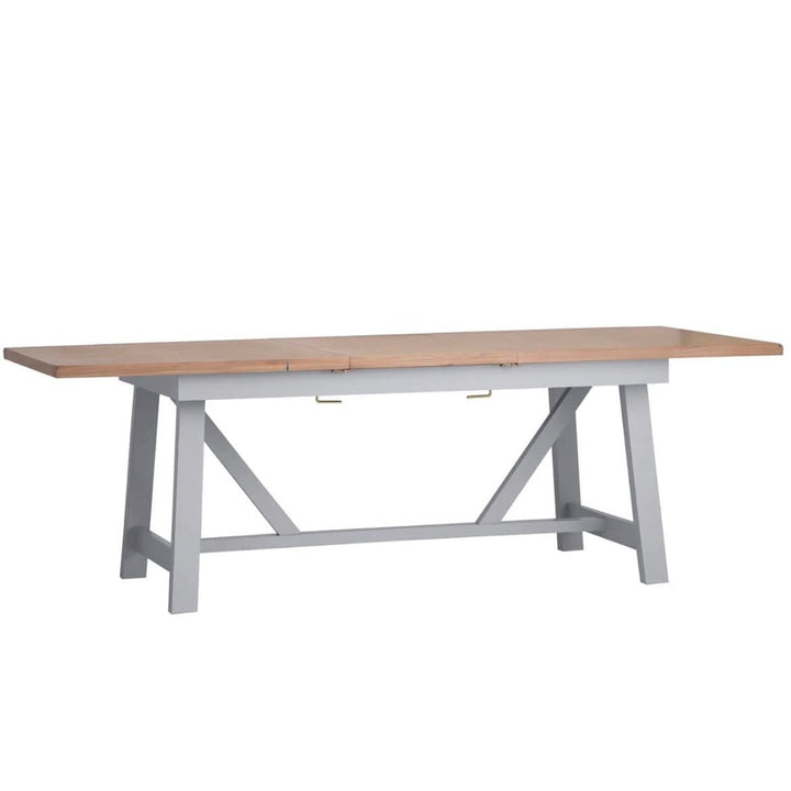 Loxhill Grey Butterfly Extending Dining Table - 1.8m3 - Duck Barn Interiors