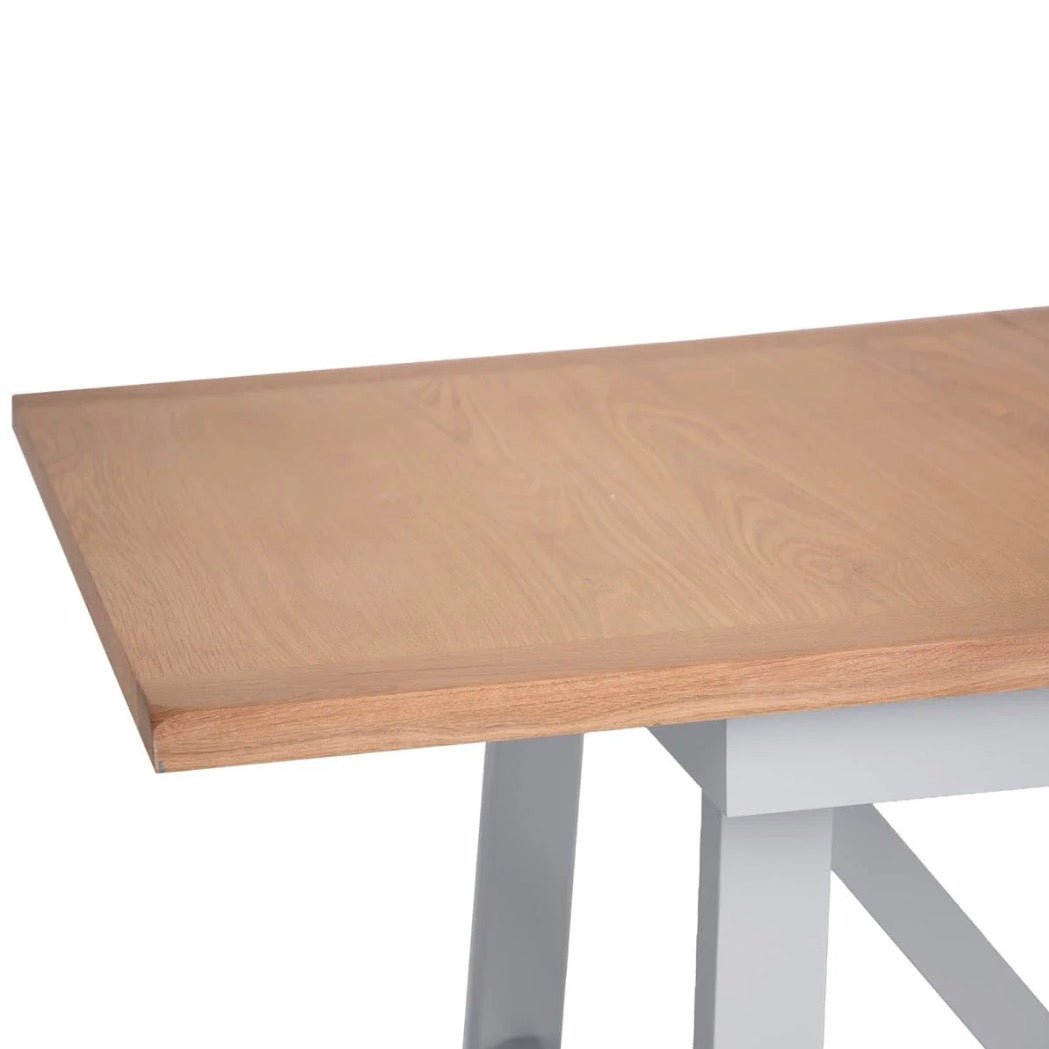 Loxhill Grey Butterfly Extending Dining Table - 1.8m10 - Duck Barn Interiors