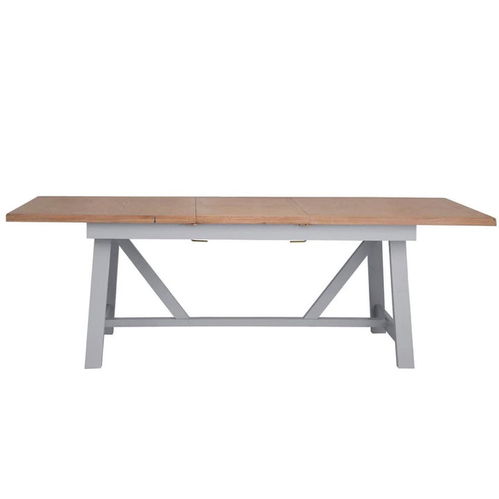 Loxhill Grey Butterfly Extending Dining Table - 1.8m5 - Duck Barn Interiors