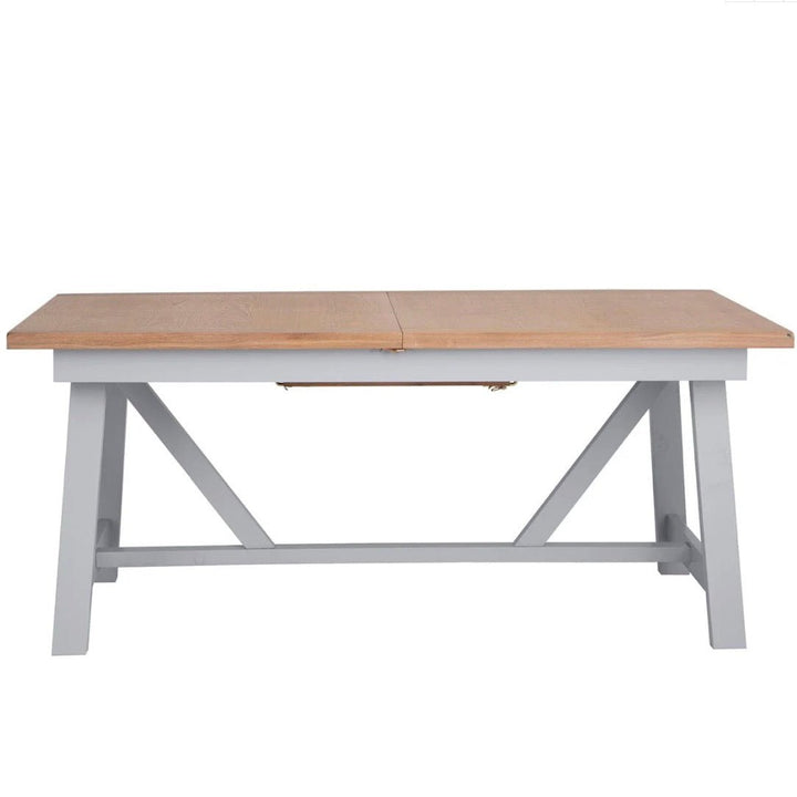 Loxhill Grey Butterfly Extending Dining Table - 1.8m4 - Duck Barn Interiors