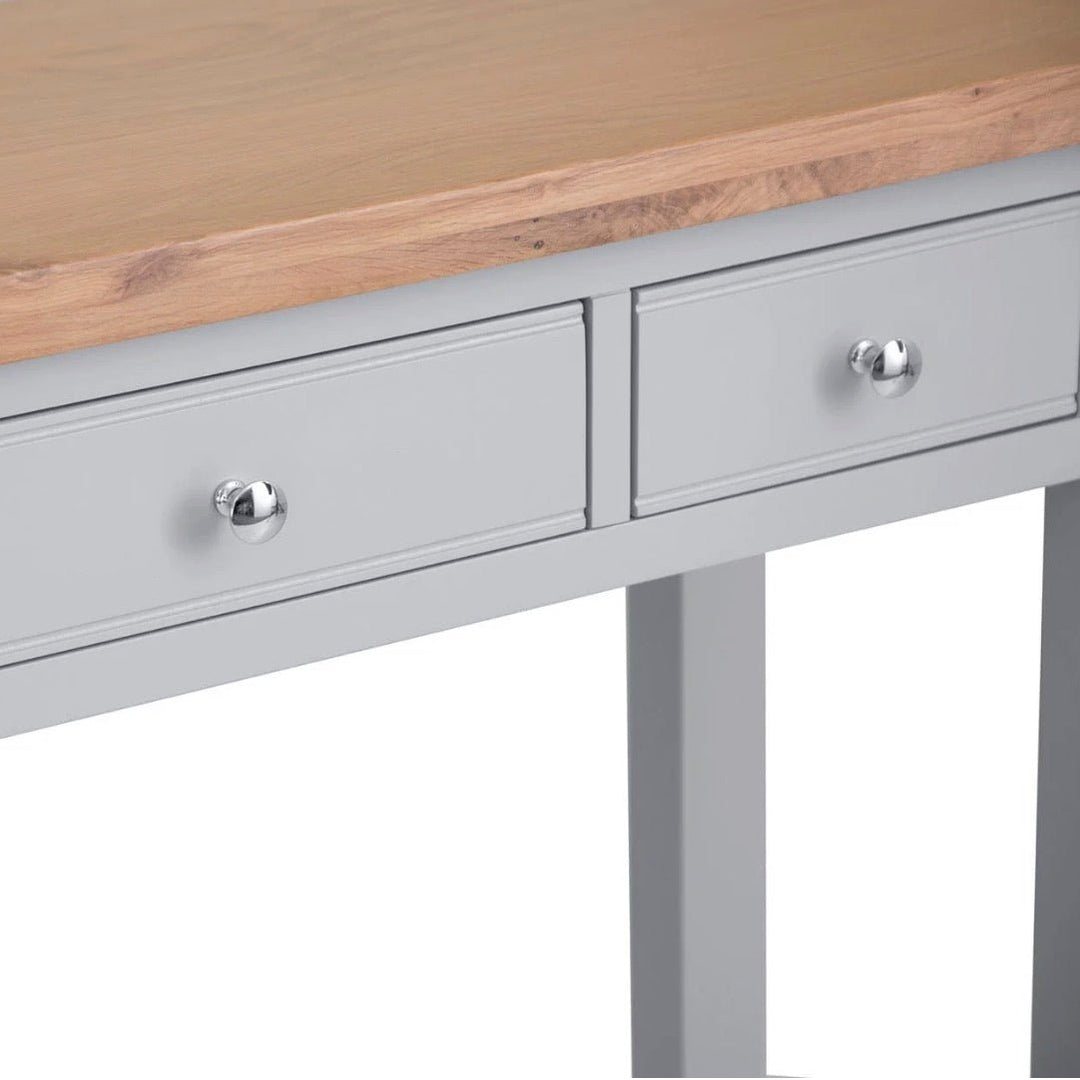 Loxhill Grey Dressing Table8 - Duck Barn Interiors