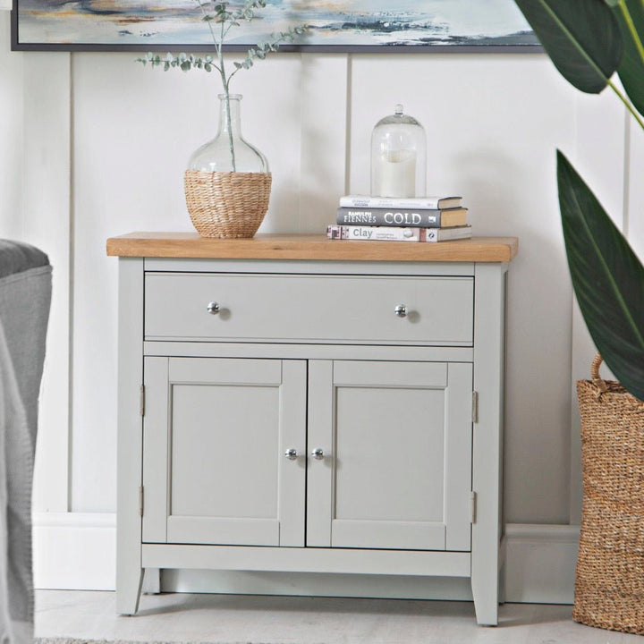 Loxhill Grey Small Sideboard2 - Duck Barn Interiors