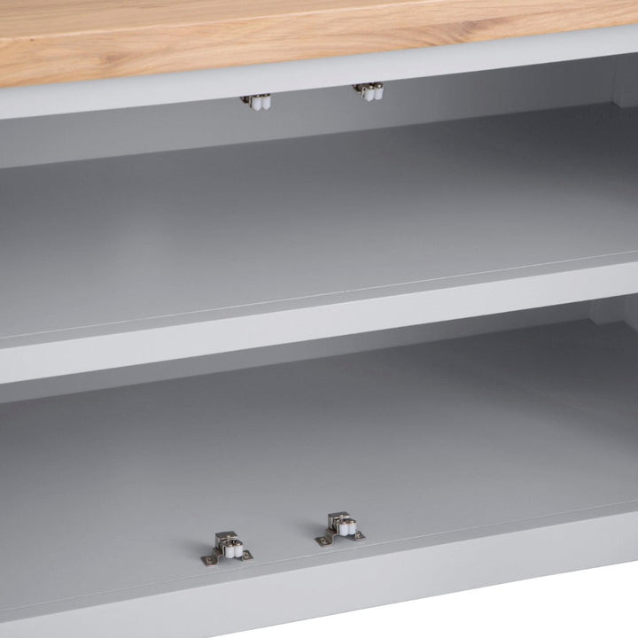 Loxhill Grey Standard TV Stand12 - Duck Barn Interiors