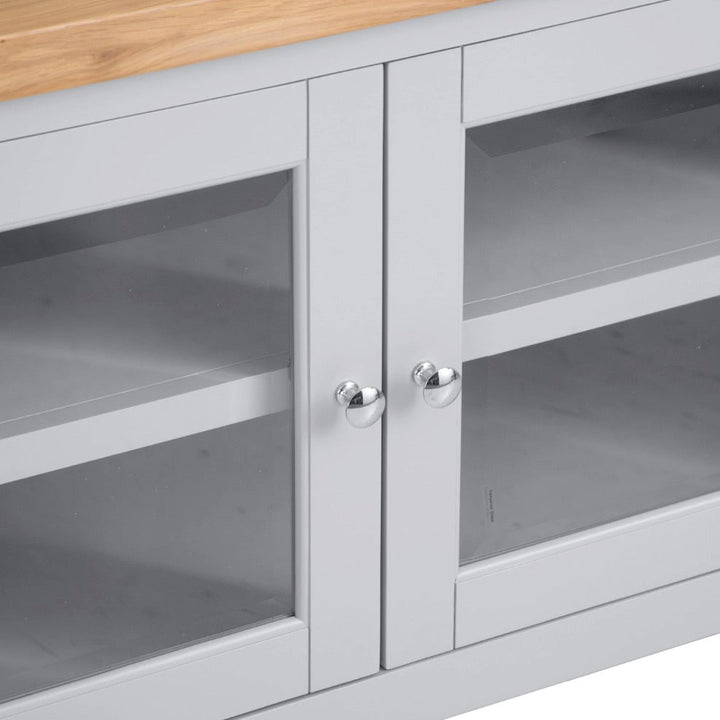 Loxhill Grey Standard TV Stand13 - Duck Barn Interiors