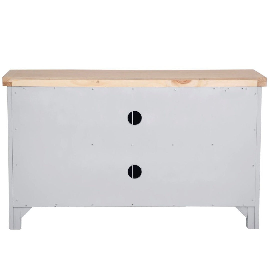 Loxhill Grey Standard TV Stand15 - Duck Barn Interiors