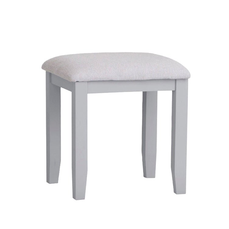 Loxhill Grey Stool1 - Duck Barn Interiors
