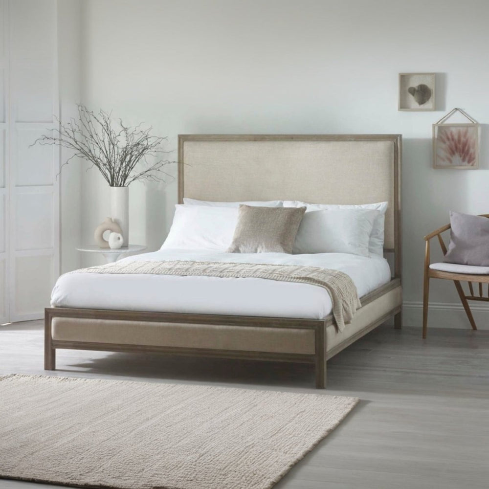 Lucie Bed Frame - Neutral (2 Sizes)1 - Duck Barn Interiors