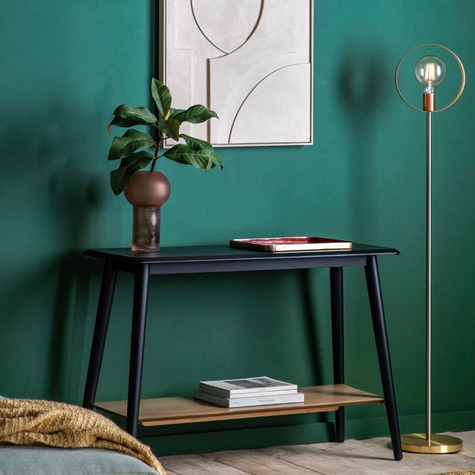 Maddox Console Table with Shelf1 - Duck Barn Interiors