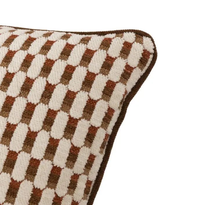 Marais Jacquard Cushion - Rust7 - Duck Barn Interiors