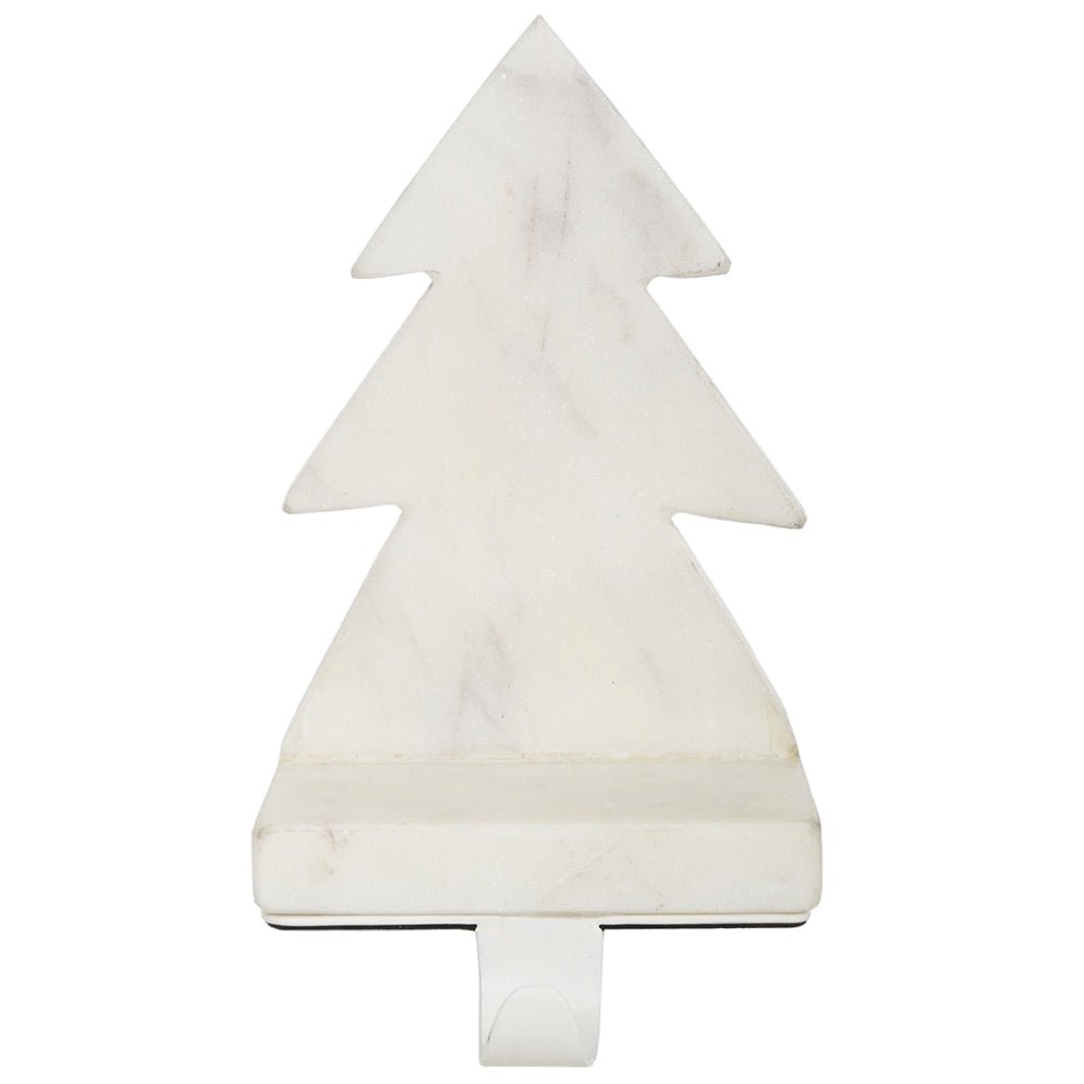 Marble Christmas Stocking Holder2 - Duck Barn Interiors