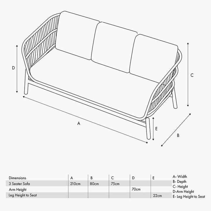 Martic Outdoor 3 Seater Sofa6 - Duck Barn Interiors