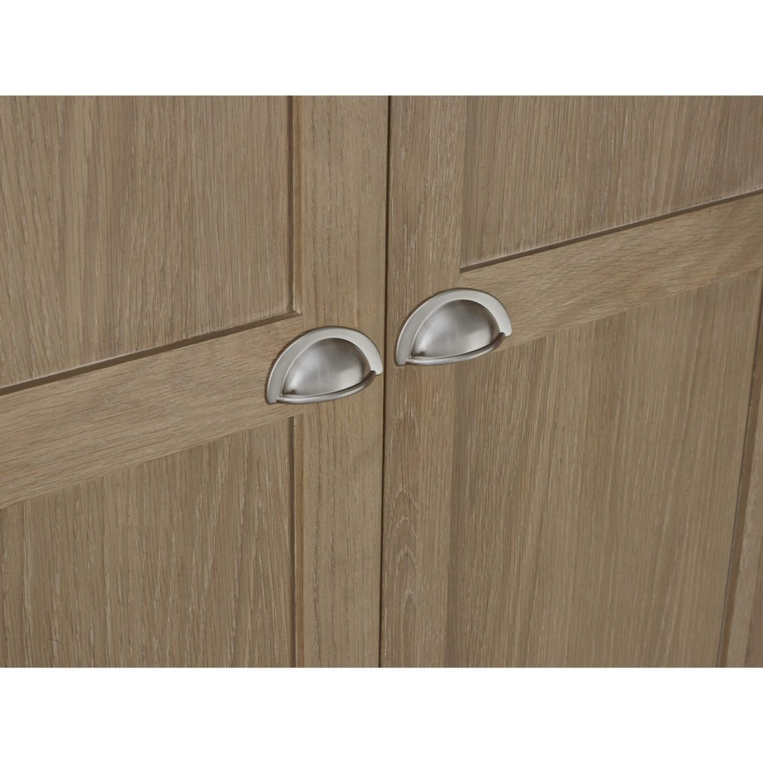 Memphis Limed Oak 2 Door 1 Drawer Wardrobe11 - Duck Barn Interiors