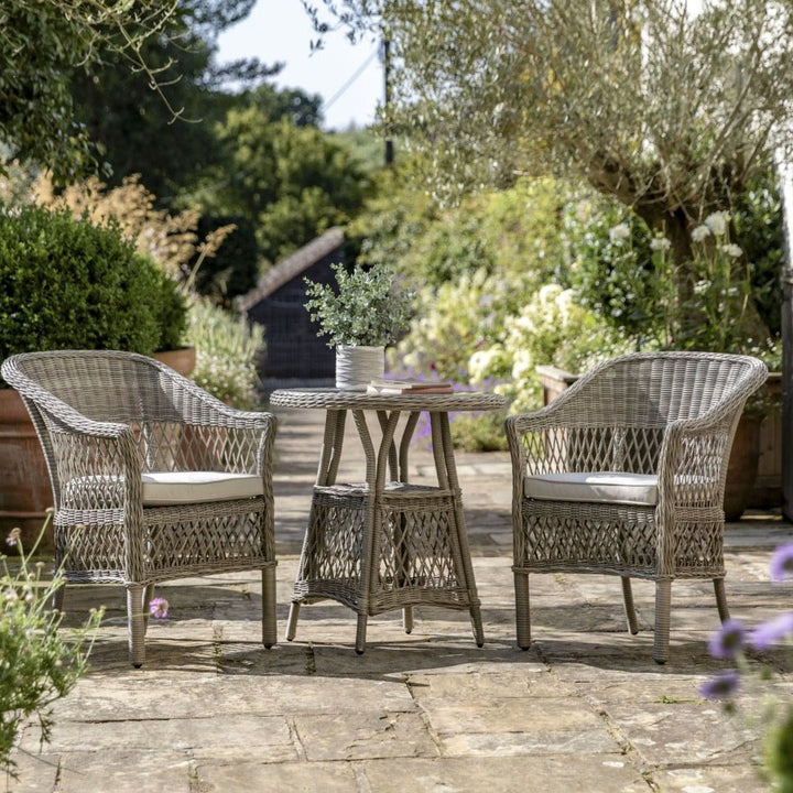 Menton Bistro Set - Stone2 - Duck Barn Interiors