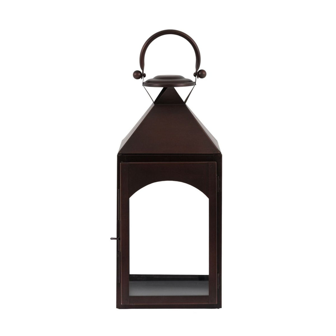 Metal Lantern - Brown Small5 - Duck Barn Interiors