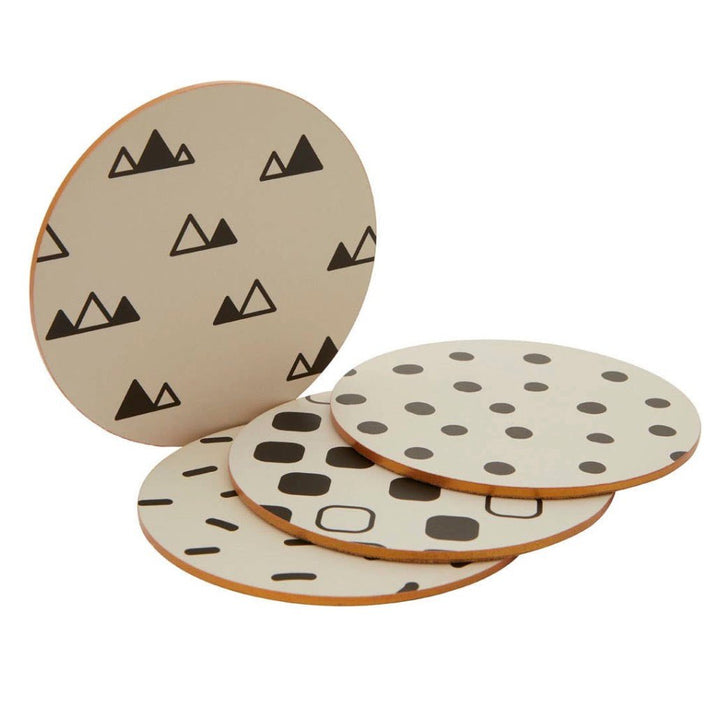 Mimo Set Of 4 Eclectic All Sorts Coasters2 - Duck Barn Interiors