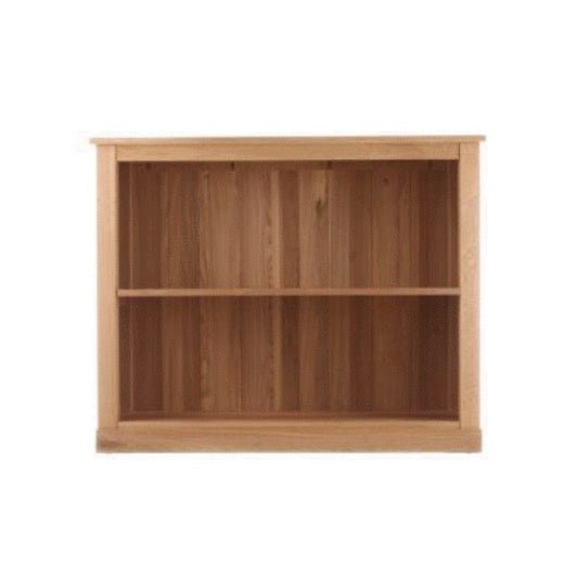 Mobel Oak Low Bookcase1 - Duck Barn Interiors