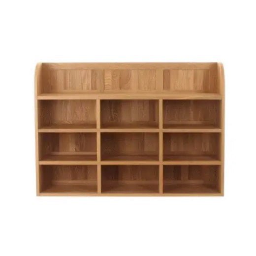 Mobel Oak Wall Storage Shelving Rack1 - Duck Barn Interiors