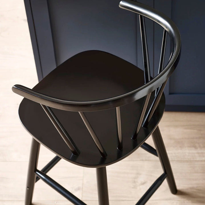 Modena Bar Stool - Black8 - Duck Barn Interiors