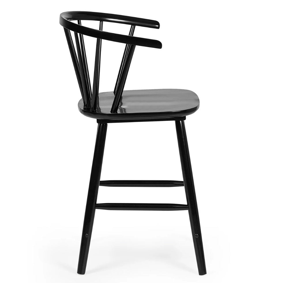 Modena Bar Stool - Black7 - Duck Barn Interiors
