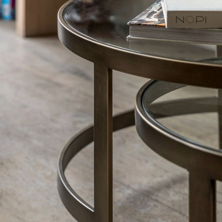 Monti Nest of 2 Side Tables3 - Duck Barn Interiors