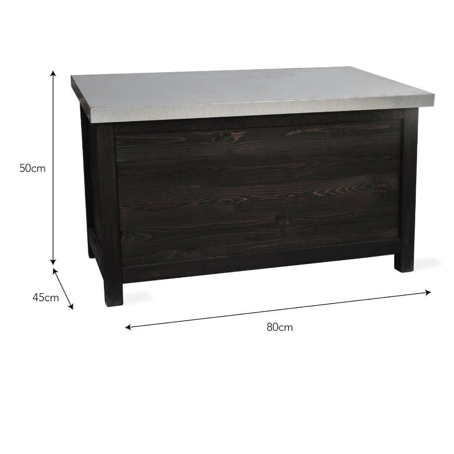 Moreton Outdoor Storage Box - Small4 - Duck Barn Interiors